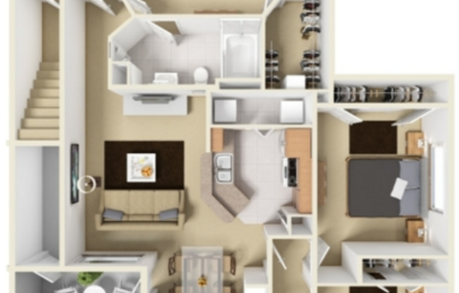 3 beds, 2 baths, 1,194 sqft, $1,165