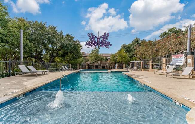 the swimming pool at the resort at governors crossing