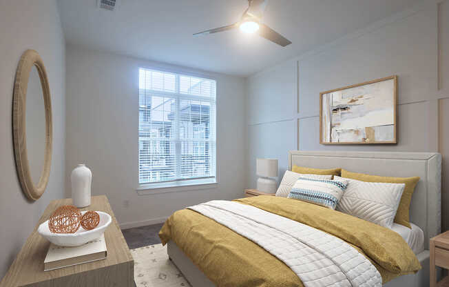 Bedroom with Hard Surface Flooring