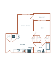 1 bed, 1 bath, 784 sqft, $1,655