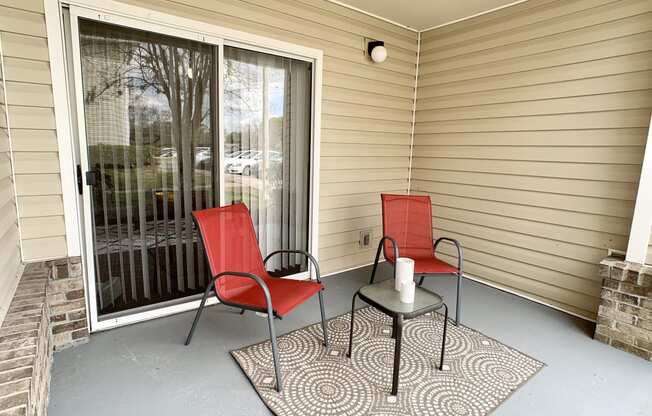 Patio or Balcony at Tivoli Apartments of Orlando, Oviedo, 32765