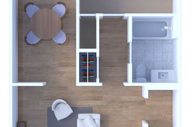 1 bed, 1 bath, 800 sqft, $1,300