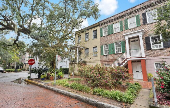 Fully Restored Historic Row House on the most beautiful street in Savannah!