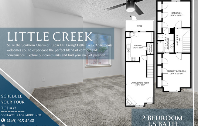 Little Creek Apartments – Your Ideal Home in Cedar Hill, TX!