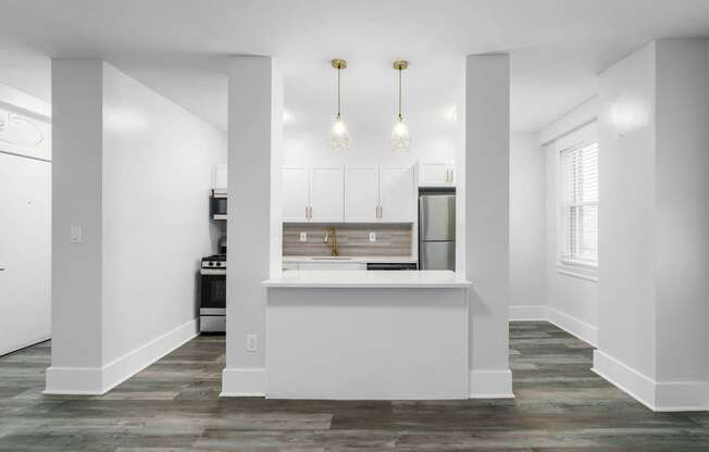 Living Area/Breakfast Bar