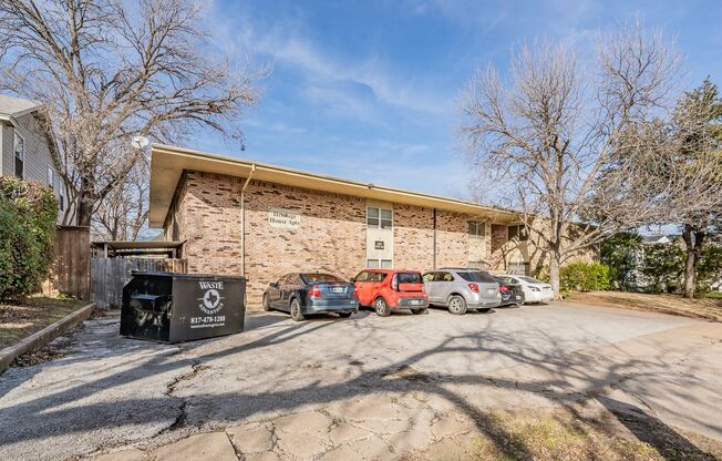 Updated Two Bedroom and One and Half Bathrooms apartment upstairs in the Cultural District!