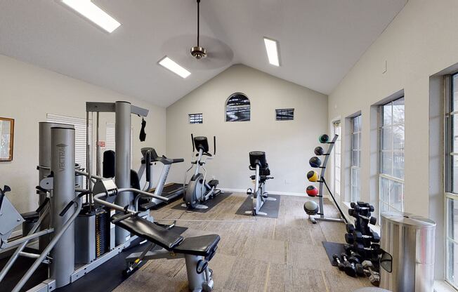 Every kind of equipment you could want or need in our state of the art fitness studio at The Legends at Eagle Mountain Lake, Fort Worth
