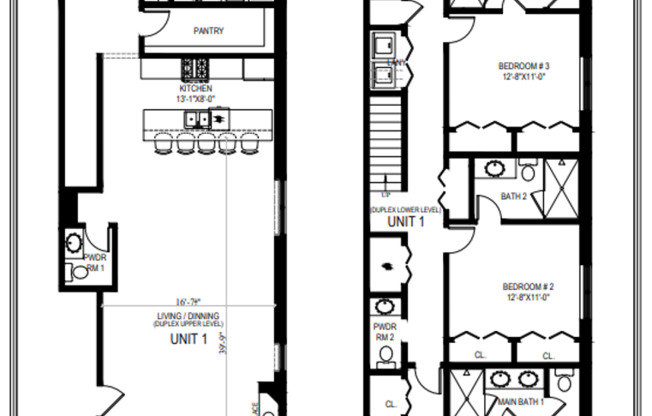 5 beds, 4.5 baths, 2,980 sqft, $3,695, Unit 2008-1