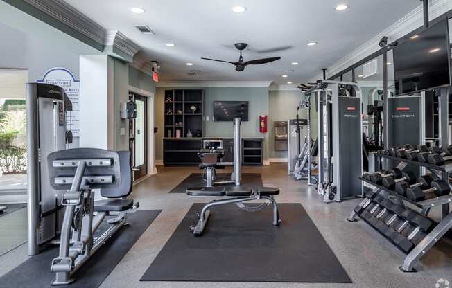 the estates at tanglewood | fitness center