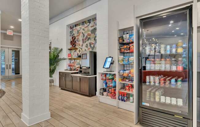 the lobby or reception area of residence inn downtown