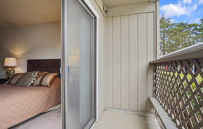 Private Apartment Balcony at Cypress Landing, California, 93907