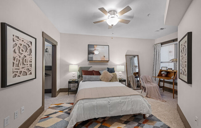 Spacious bedroom sizes at 712 Tucker, Raleigh, NC 27603
