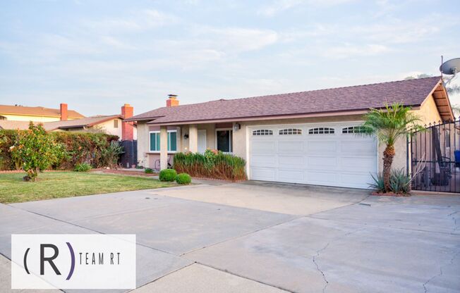 Stunning Freshly Painted 3 bedroom 1 bathroom home in the Rancho Cucamonga