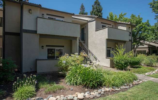 Stanford Heights building exterior left angle view