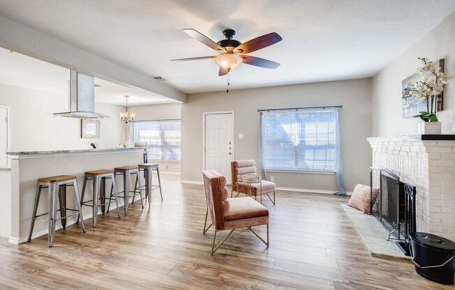 Location, Location, Location! Updated one story home with charm and modern conveniences