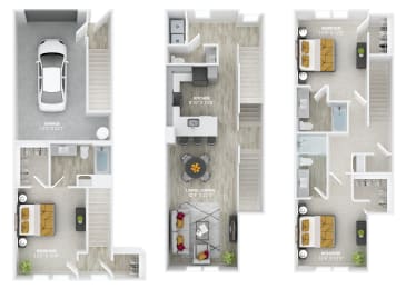 3 beds, 3.5 baths, 1,930 sqft, $3,350