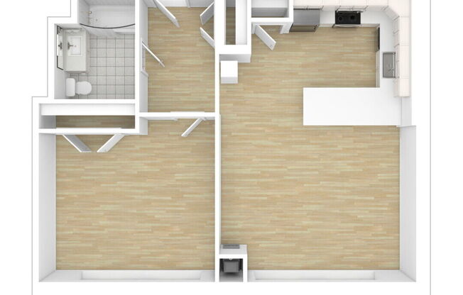 1 bed, 1 bath, 784 sqft, $1,655
