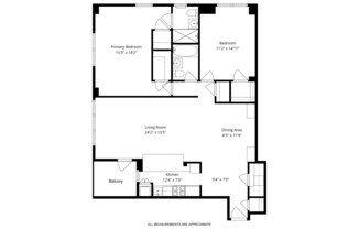 2 beds, 2 baths, 1,285 sqft, $10,000, Unit 8L
