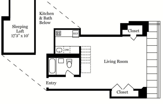 Studio, 1 bath, 675 sqft, $3,995, Unit 18S