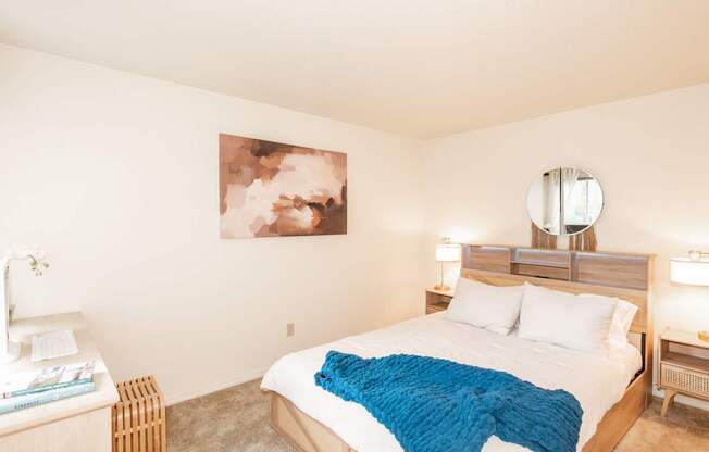 Kings Court model primary bedroom