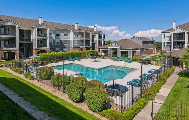 Resort-style swimming pool - Emmersyn at Lone Tree