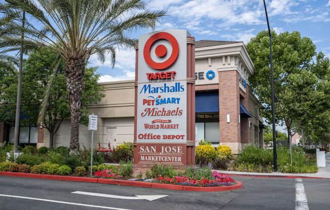 Shopping Center are Minutes Away from Pavona Apartments, San Jose, California