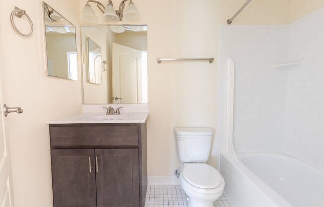 Renovated Bathroom at Seminary Roundtop in Lutherville-Timonium