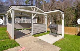 BBQ Station at Willow Bend Apartments, Durham, 27707