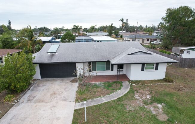 3 bedroom - 2 bathroom home with a 2-car garage