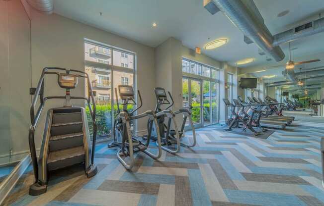 State-Of-The-Art Gym And Spin Studio at Elizabeth Square, Charlotte, NC, 28204