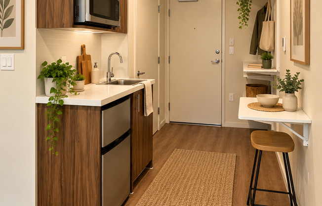 Studio, 1 bath, 180 sqft, $1,195, Unit 325-MFTE