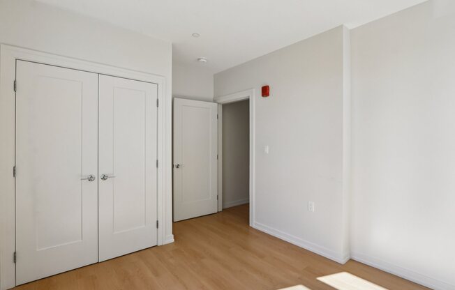 Unfurnished bedroom at Park77 Apartments, Cambridge, 02138