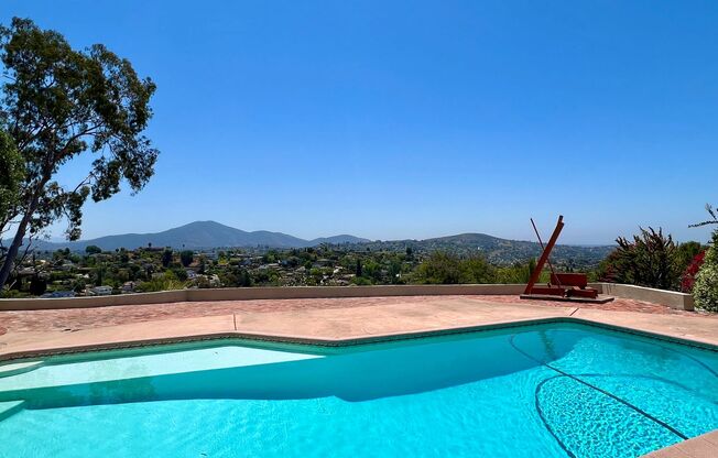 House On Top of the Hill with Gorgeous 360 Views, Tons of Square Footage and Pool w/Large Sundeck