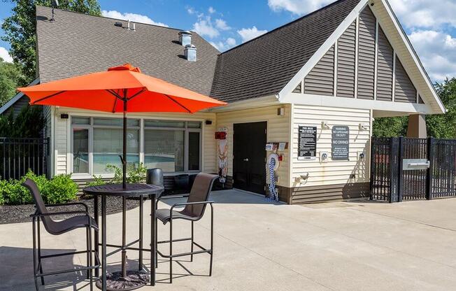 clubhouse at apartments in Kalamazoo