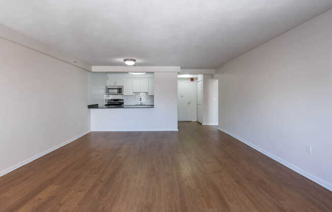 Living Room with Hard Surface Flooring