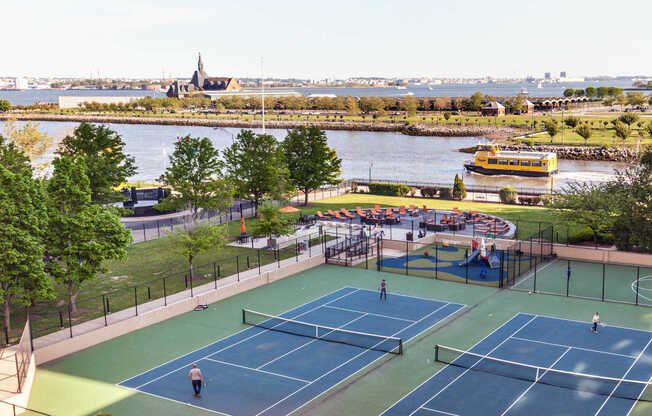 Tennis Courts and Outdoor Space