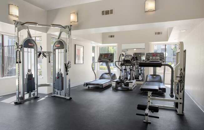 State of the Art Gym at Waterfield Square Apartment Homes