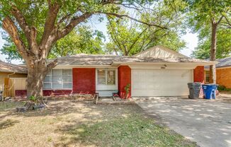 Spacious 3/2 with fenced yard, laundry room, and 2 car garage