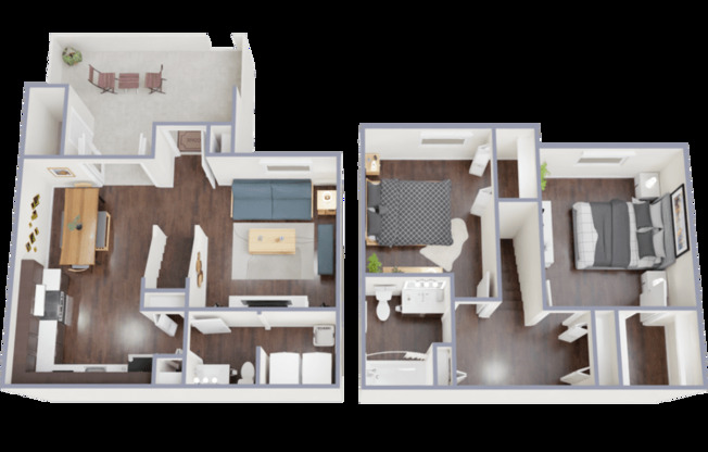 2 beds, 1.5 baths, 856 sqft, $1,895