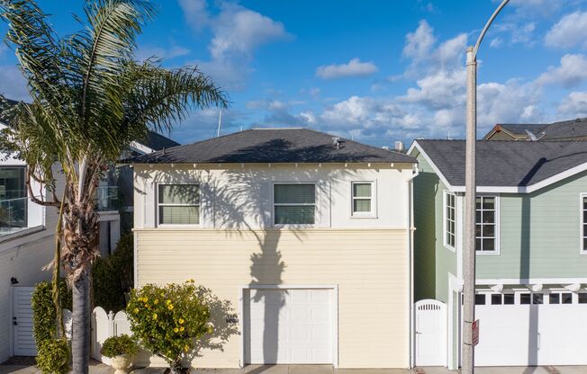 Newport Beach Bay Front with Dock