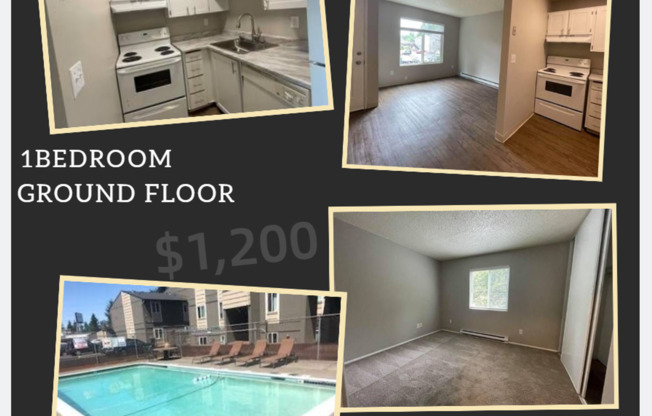 1 bed, 1 bath, 525 sqft, $1,350, Unit 56