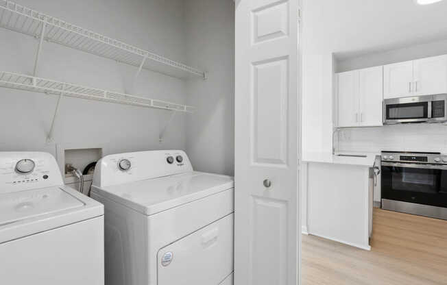 In-home Washer and Dryer
