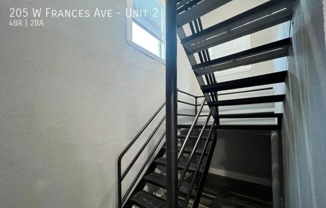 4 beds, 2 baths, 1,200 sqft, $3,800, Unit 205 W Frances Unit 2