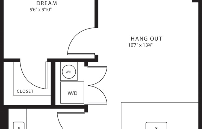 1 bed, 1 bath, 539 sqft, $2,130, Unit 622