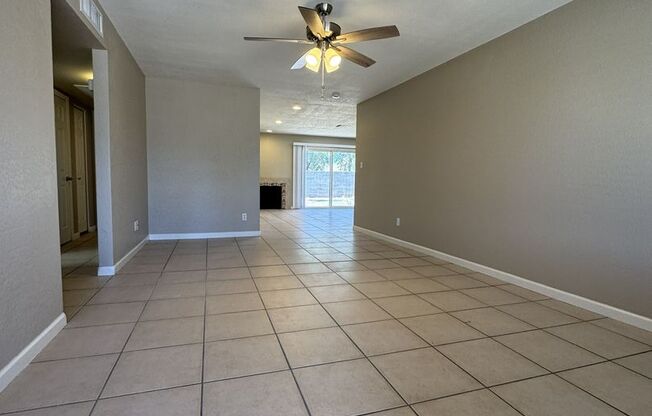 CORNER LOT 3 BEDROOM PLUS DEN WITH FIREPLACE AND LARGE YARD