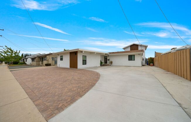 Affordable Housing San Diego This is an attached ADU 1 bed /1 bath Gorgeous Home w Laundry + A/C