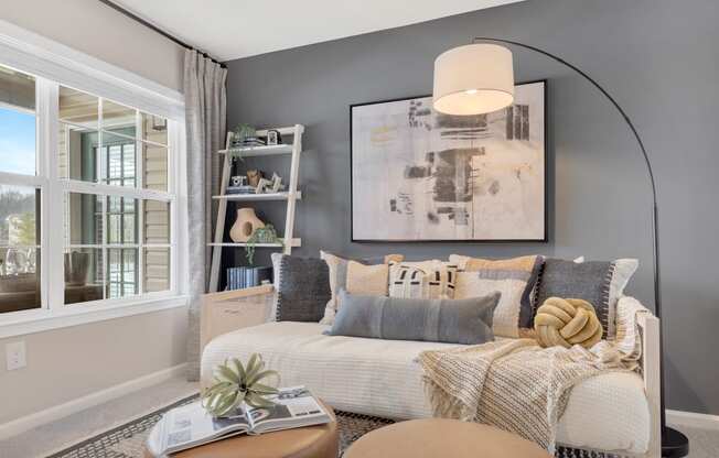 Living Area at The Austin Apartment Homes, New Jersey