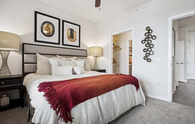 Spacious rooms with oversized walk-in closets - Enclave at Cherry Creek