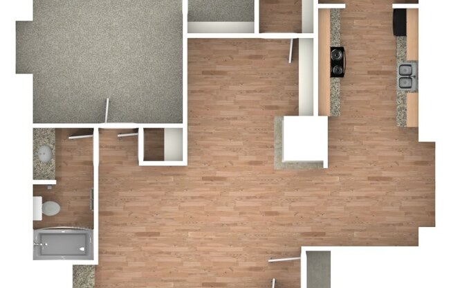 1 bed, 1 bath, 927 sqft, $1,570