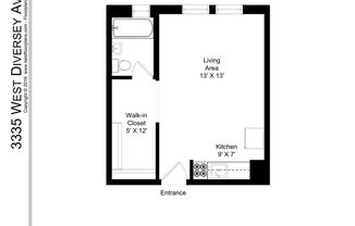 Studio, 1 bath, 399 sqft, $1,450, Unit 212